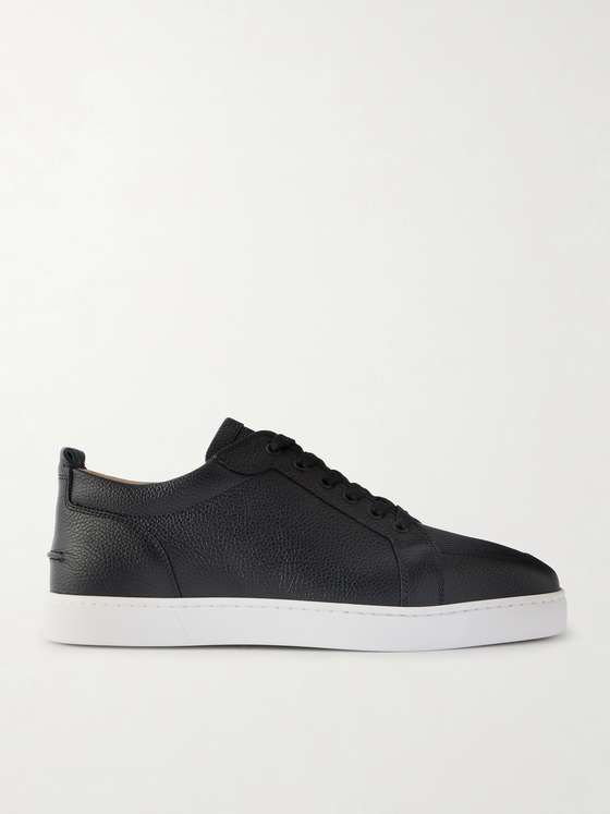 Christianlouboutin Rantulow Full-Grain Leather Sneakers