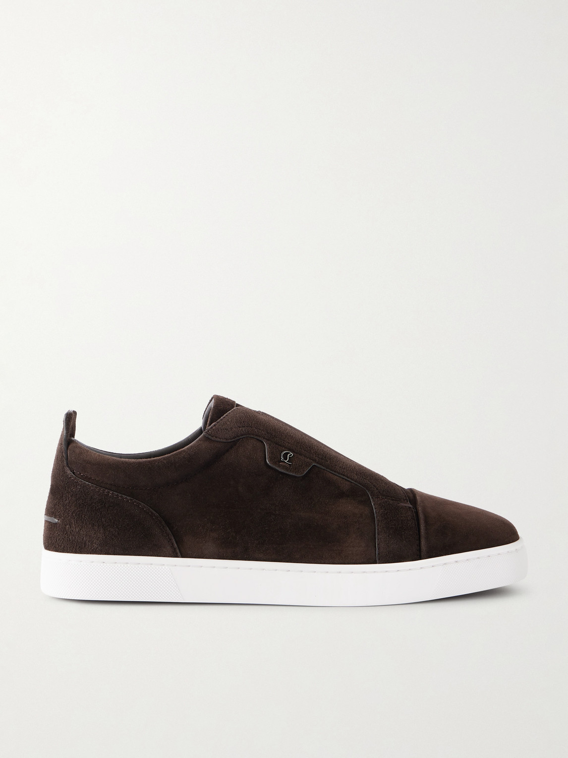 Christian Louboutin St Louis Suede Slip-On Sneakers - Men