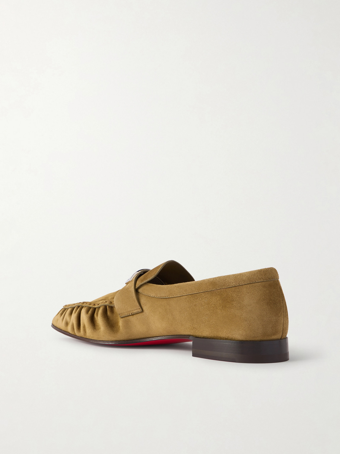 Mocallista Embellished Suede Penny Loafers