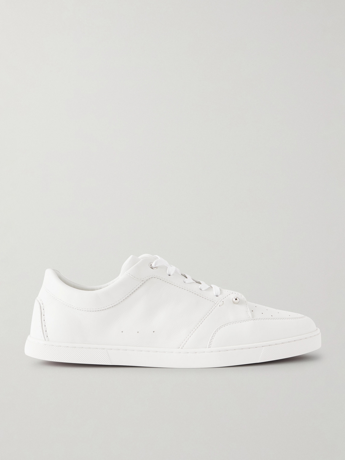 Christian Louboutin Chambelisneak Embellished Perforated Leather Sneakers - Men