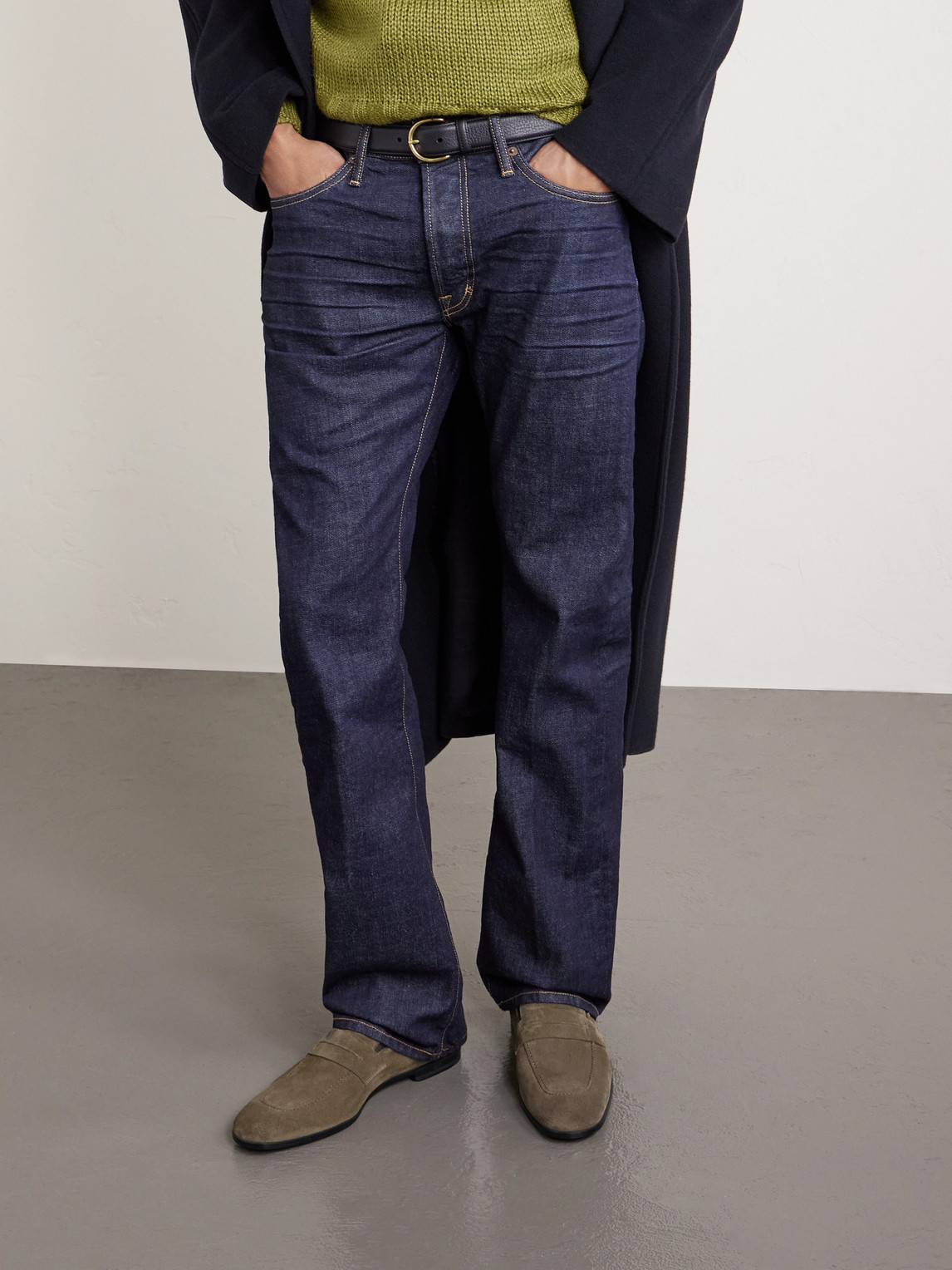 Sean Suede Penny Loafers