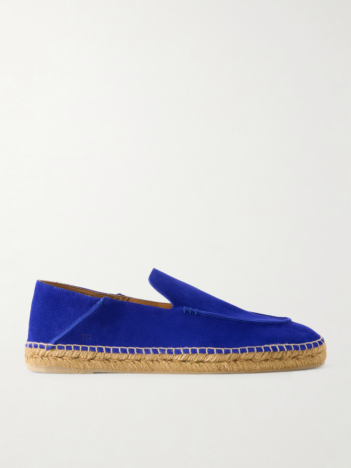 Tom Ford Finn Collapsible-Heel Suede Espadrilles - Men
