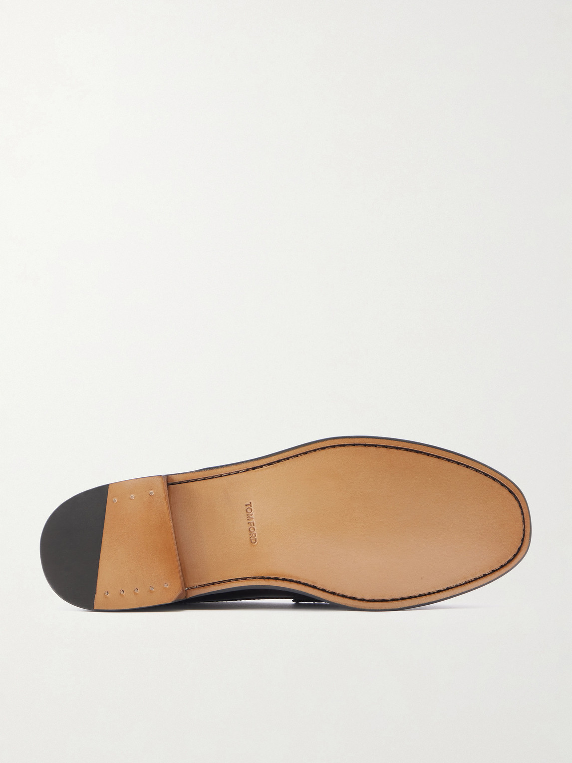 Polished-Leather Loafers
