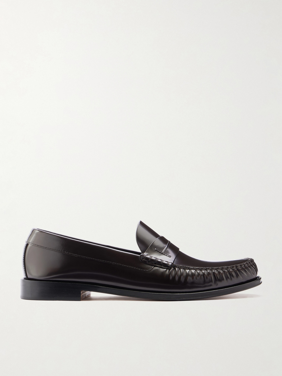 Tom Ford Polished-Leather Loafers EU 40