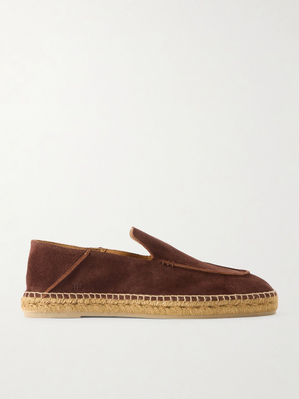Tom Ford Collapsible-Heel Suede Espadrilles EU 45