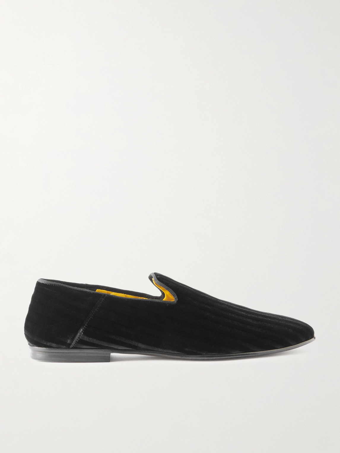Tom Ford Striped Velvet Slippers - Men