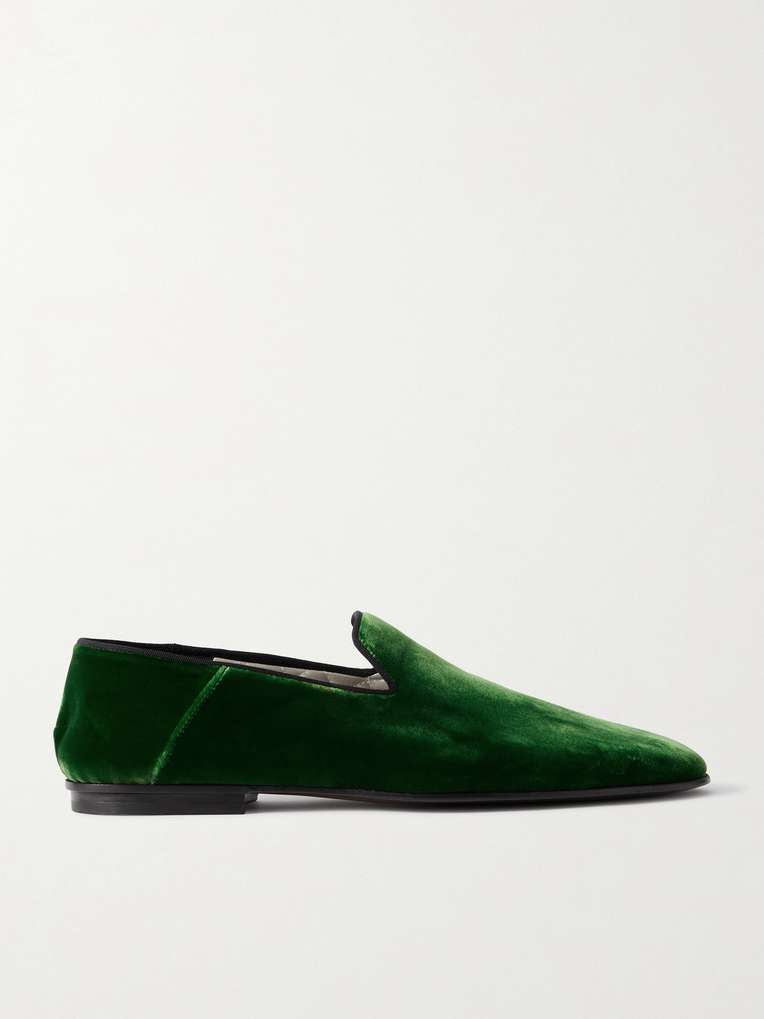 Tom Ford — Steven Velvet Slippers