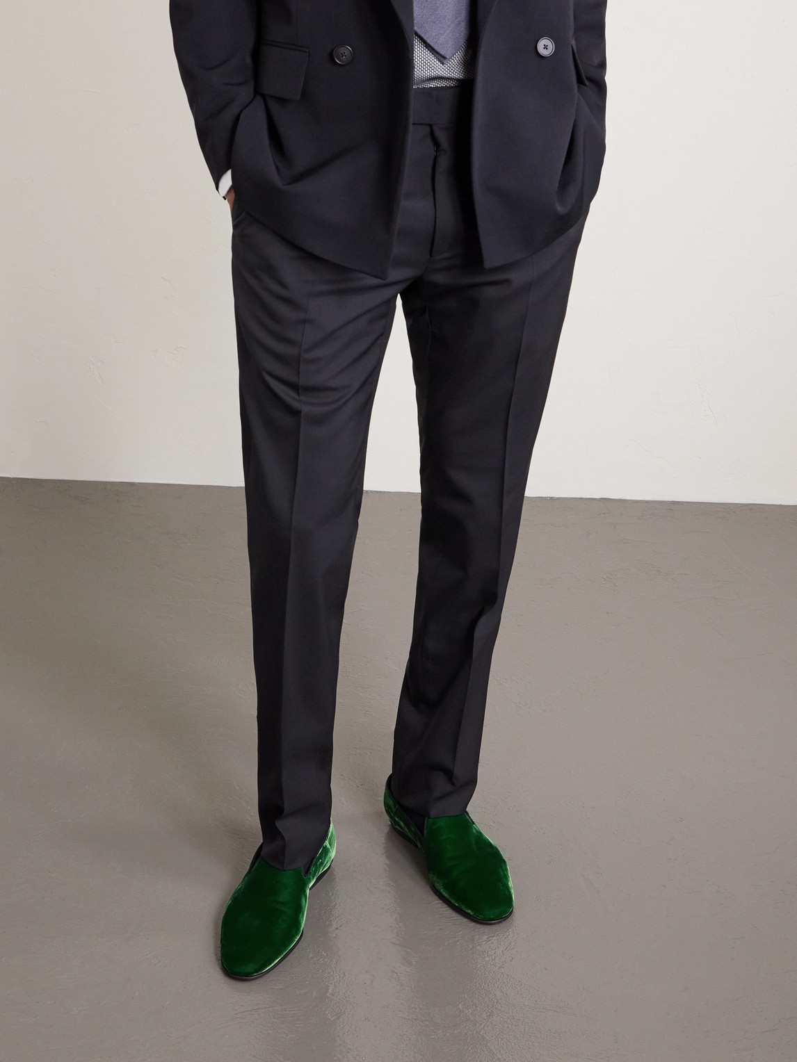 Steven Velvet Slippers — 2