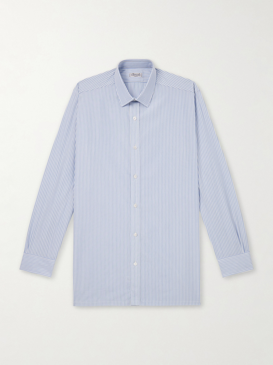 Charvet Striped Cotton-Poplin Shirt - Men