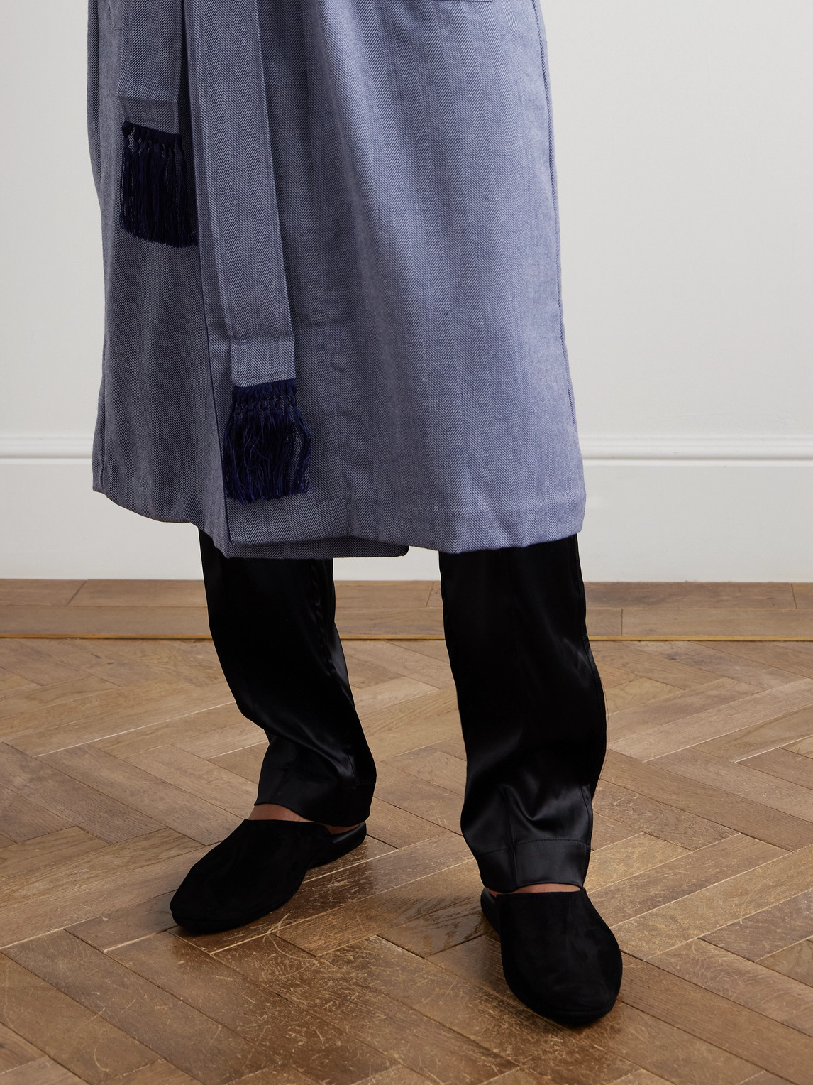 Suede Slippers — 2