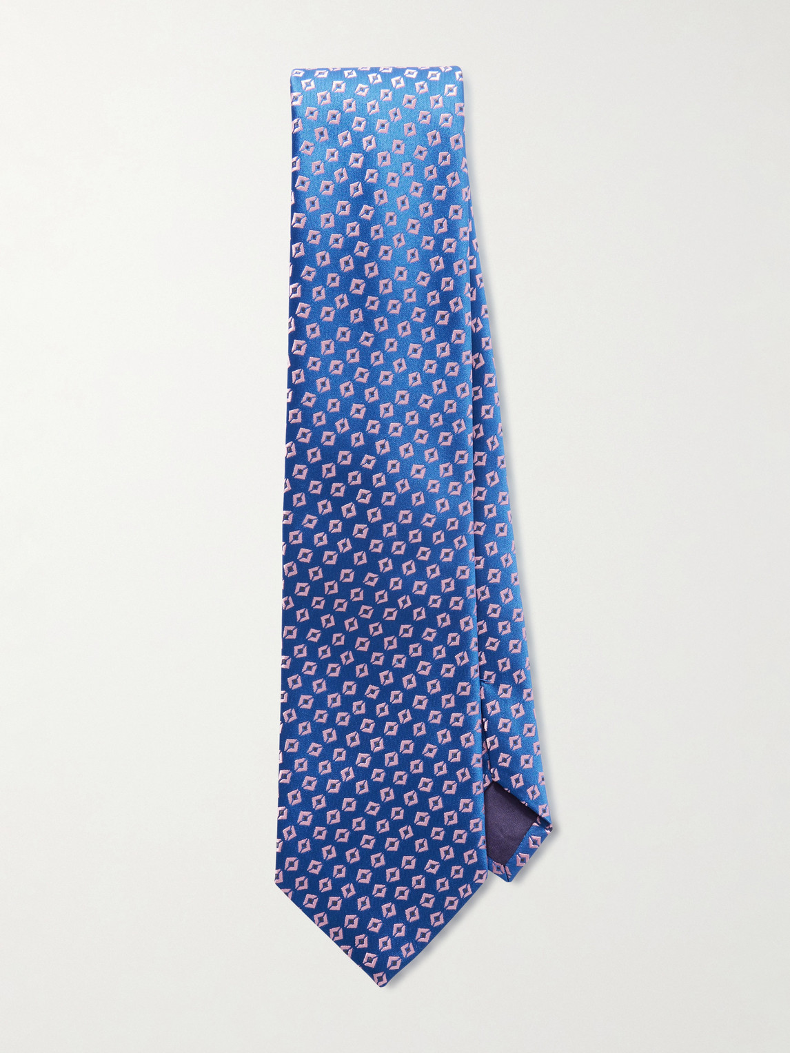 Charvet 8cm Embroidered Silk Tie - Men