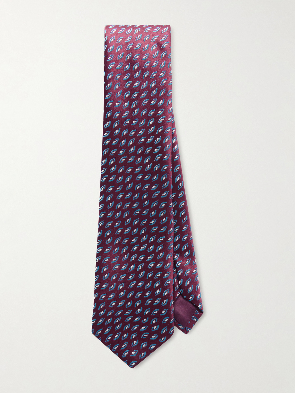 Charvet 8.5cm Embroidered Silk Tie - Men