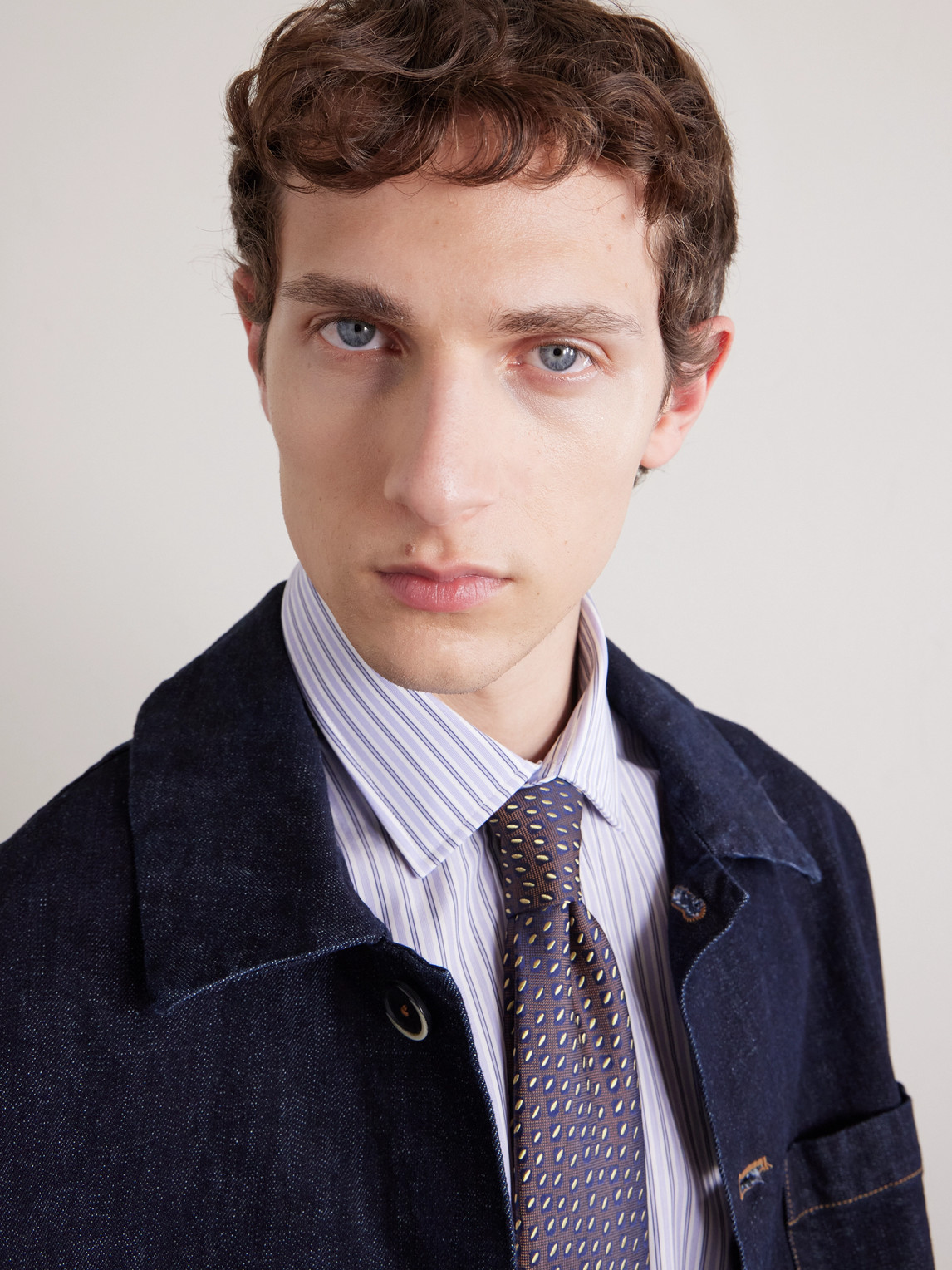 8.5cm Embroidered Silk-Jacquard Tie — 2