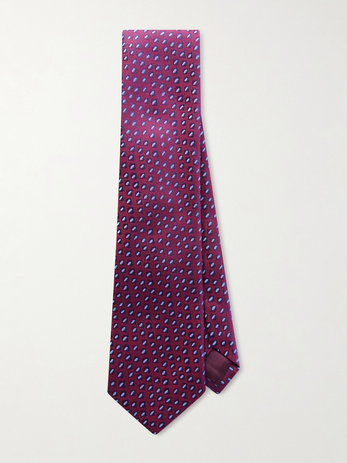 Charvet – 8.5cm Embroidered Silk-Jacquard Tie