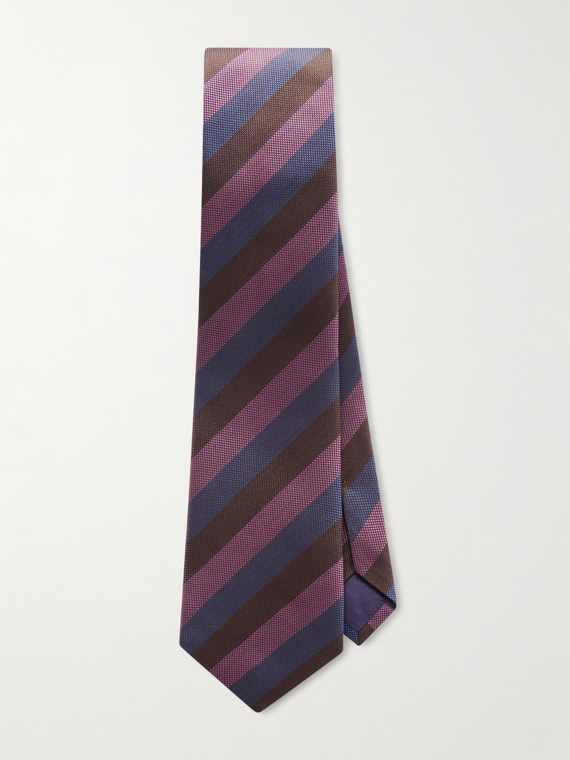 Charvet 8.5cm Striped Silk Tie - Men