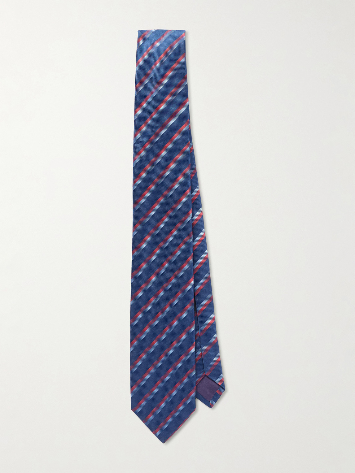 Charvet – 8.5cm Striped Silk-Jacquard Tie