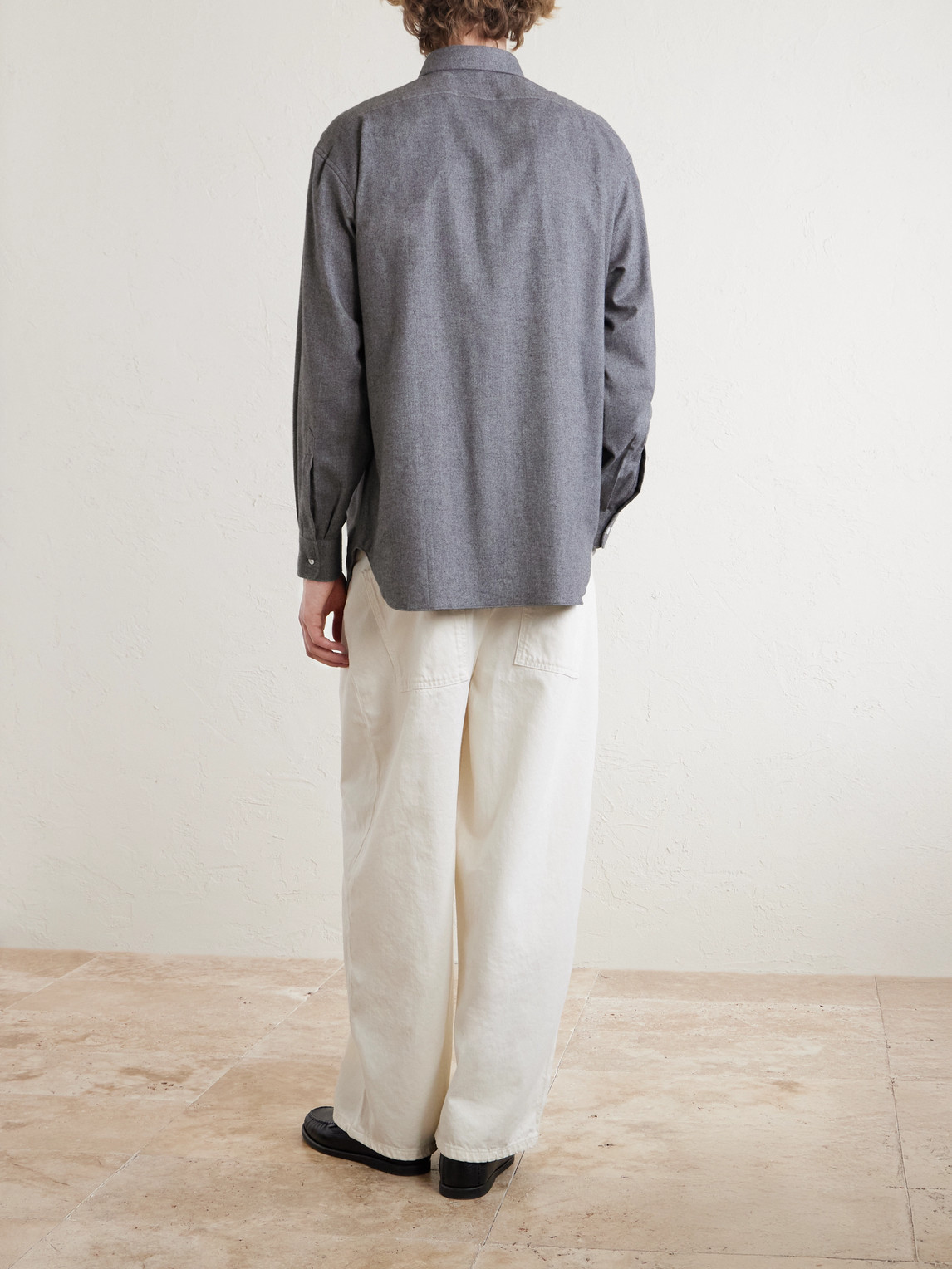 Herringbone Cotton Shirt