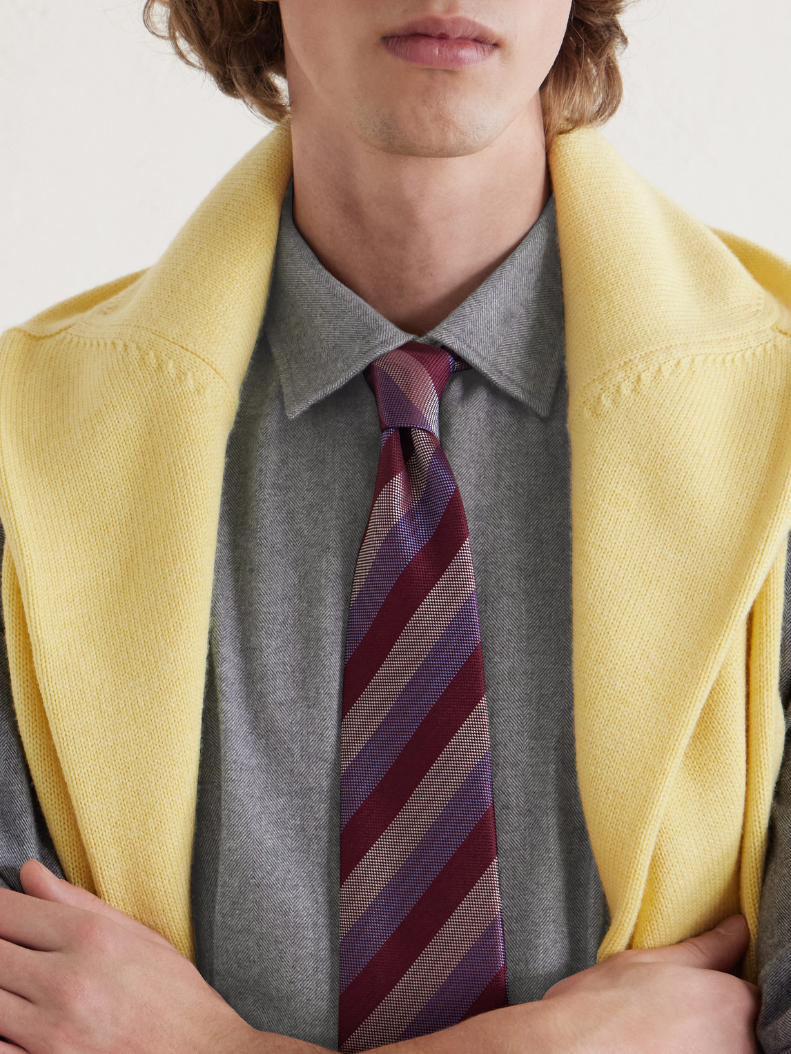 Herringbone Cotton Shirt