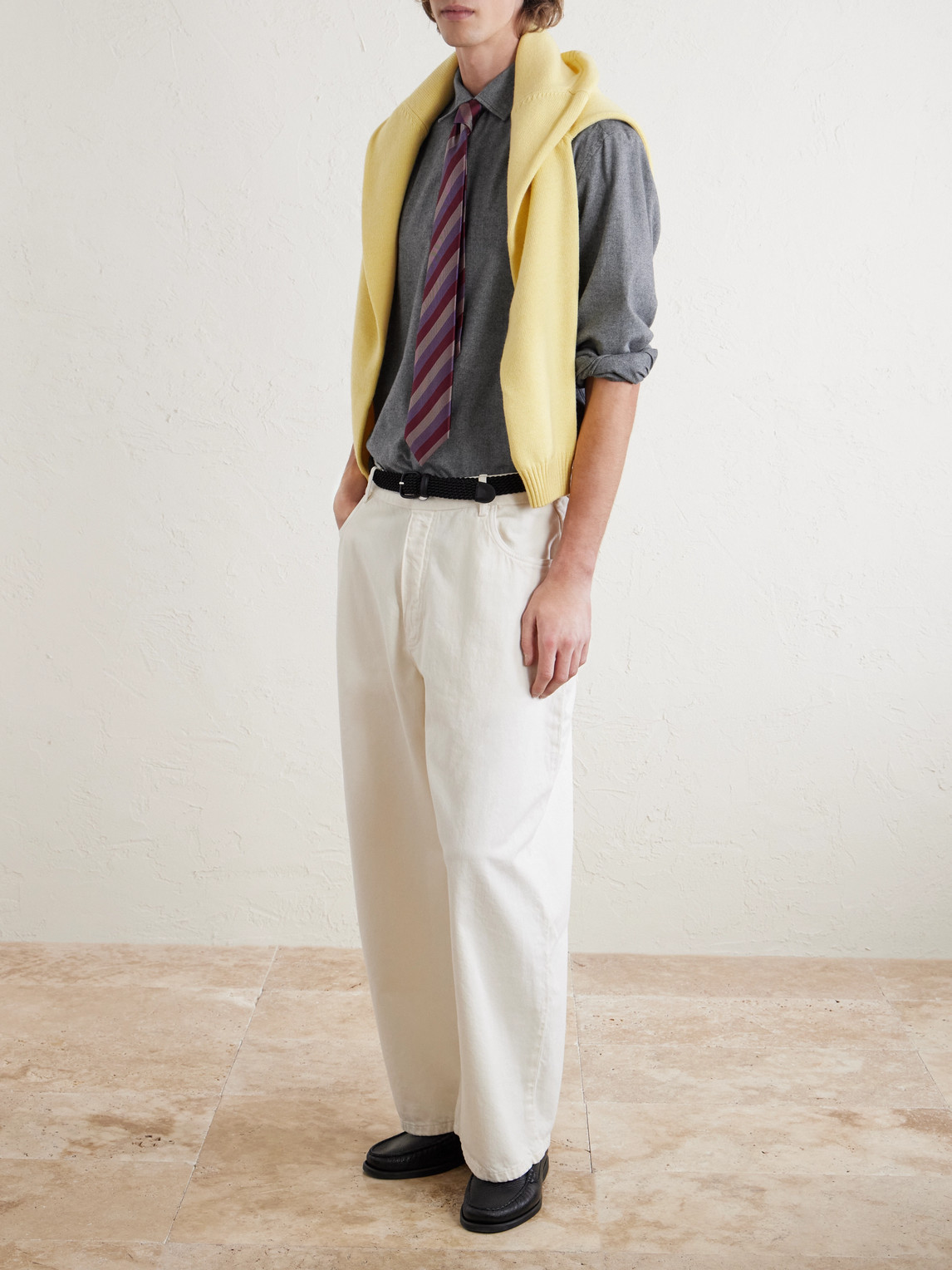 Herringbone Cotton Shirt