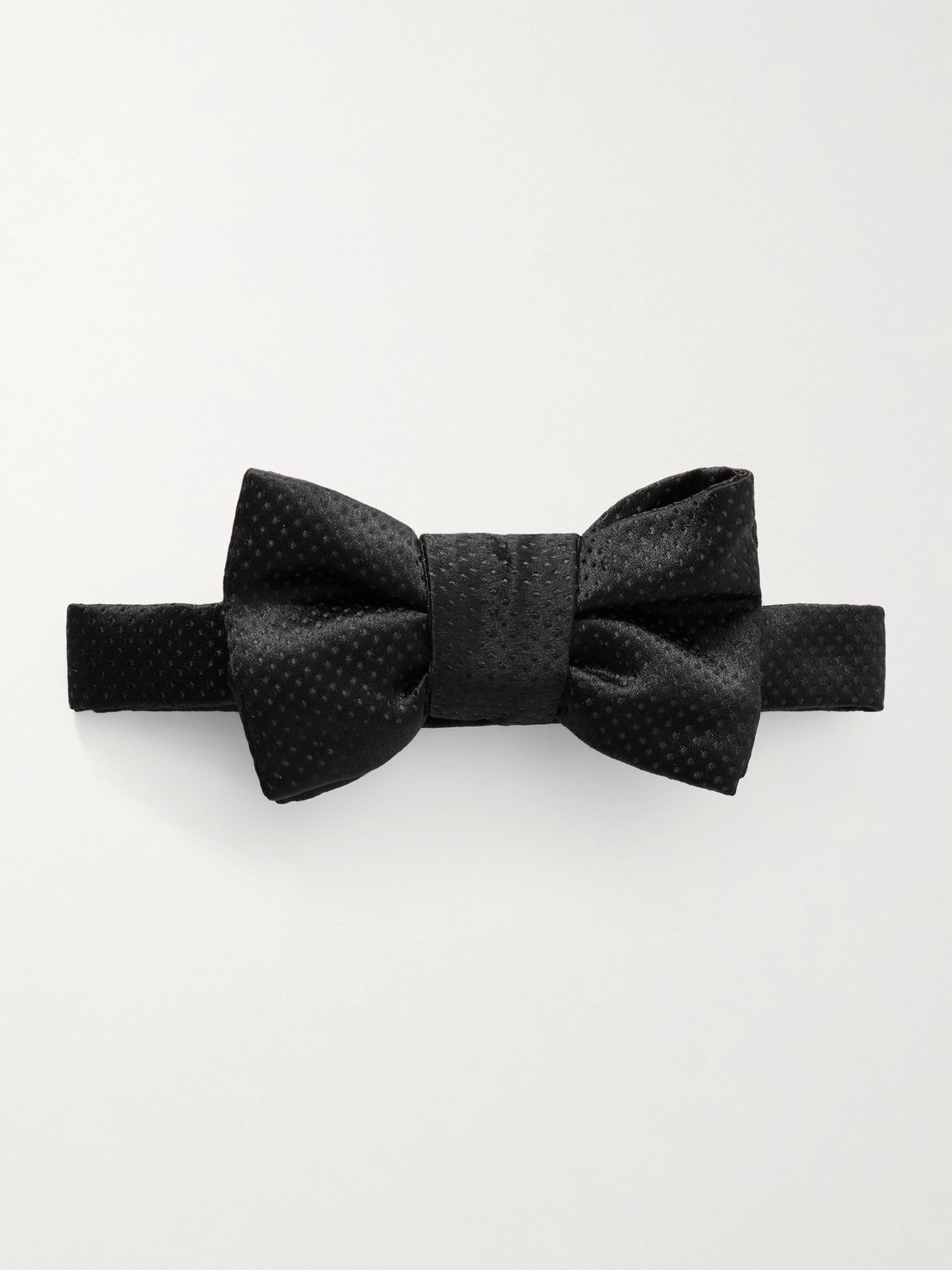 Charvet Pre-Tied Polka-Dot Silk Bow Tie - Men