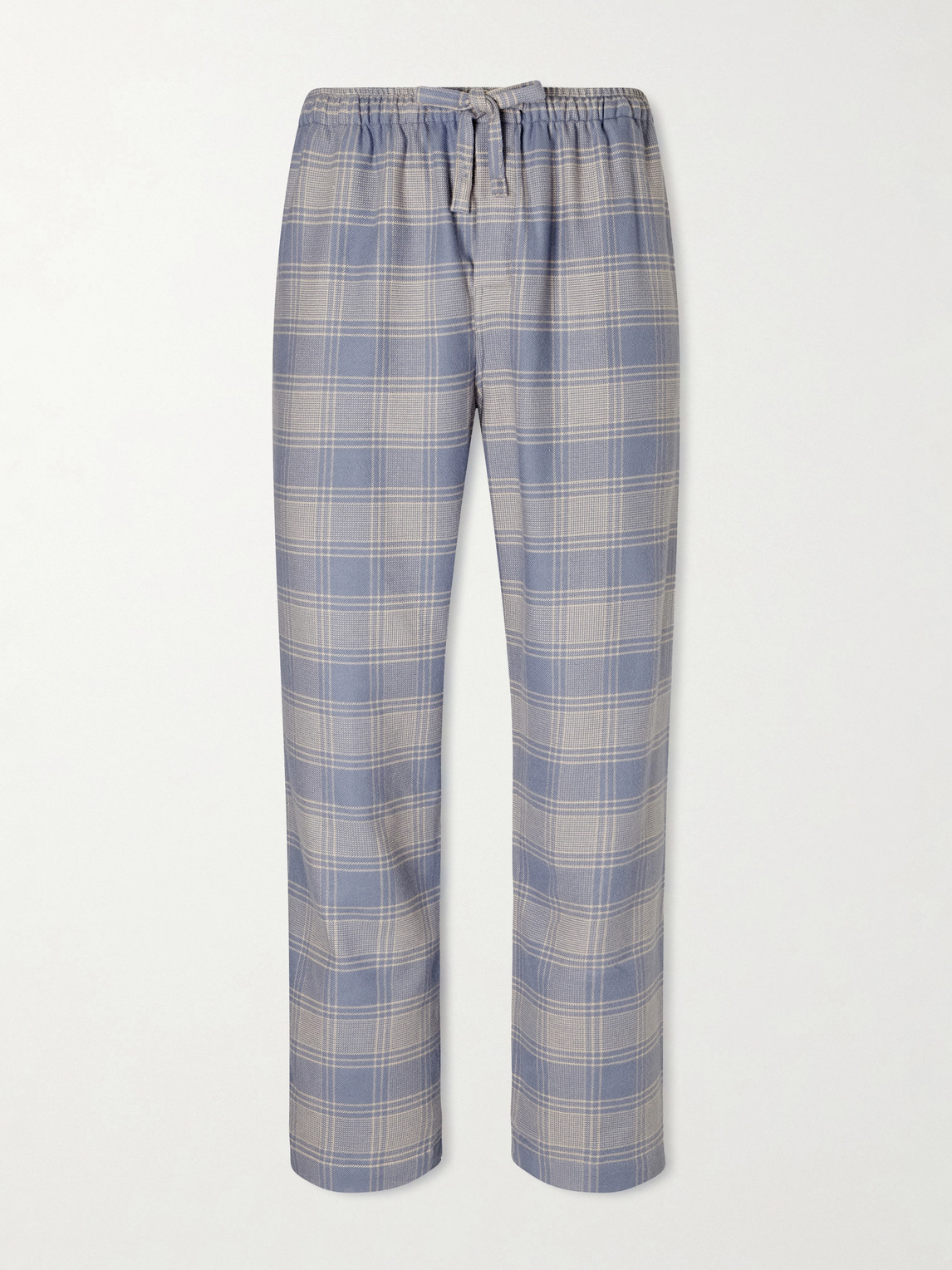 Derek Rose – Kelburn 52 Straight-Leg Checked Brushed-Cotton Pyjama Trousers