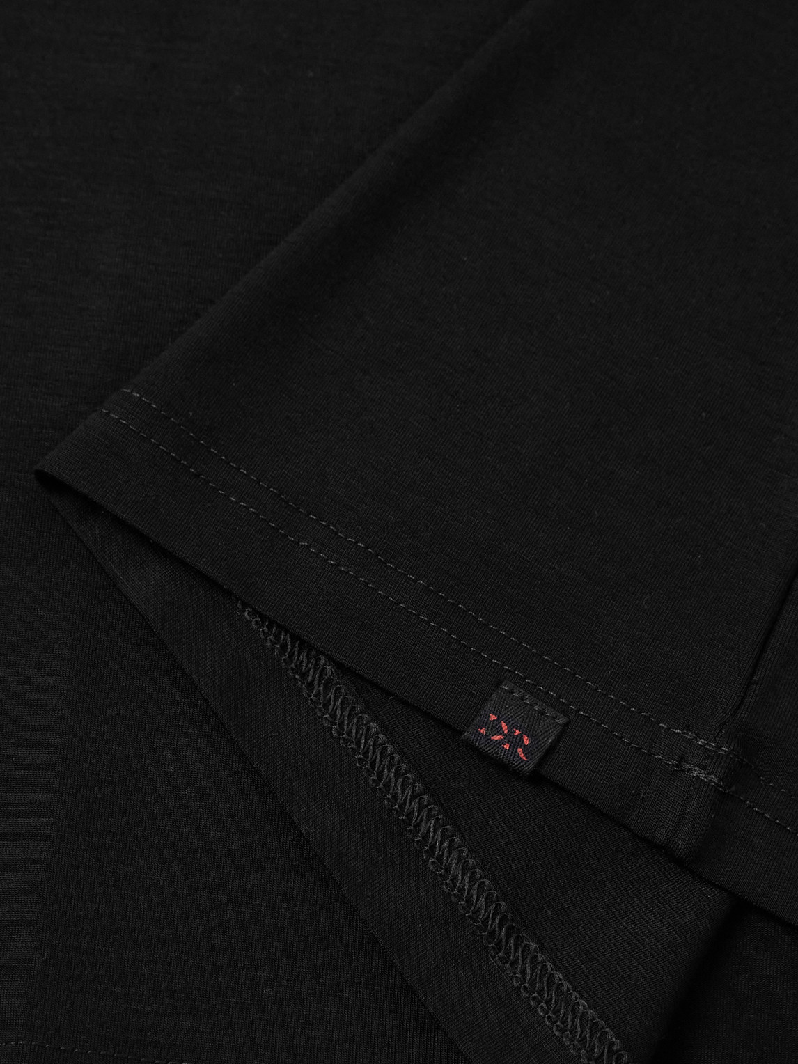 Derek Rose Basel Stretch Micro Modal-jersey T-shirt In Black