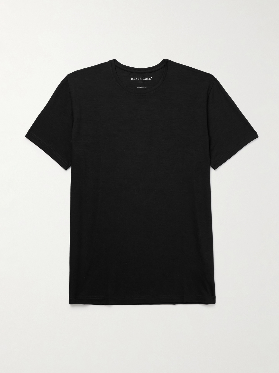 Derek Rose Basel tretch Micro Modal-Jersey T-hirt - Men