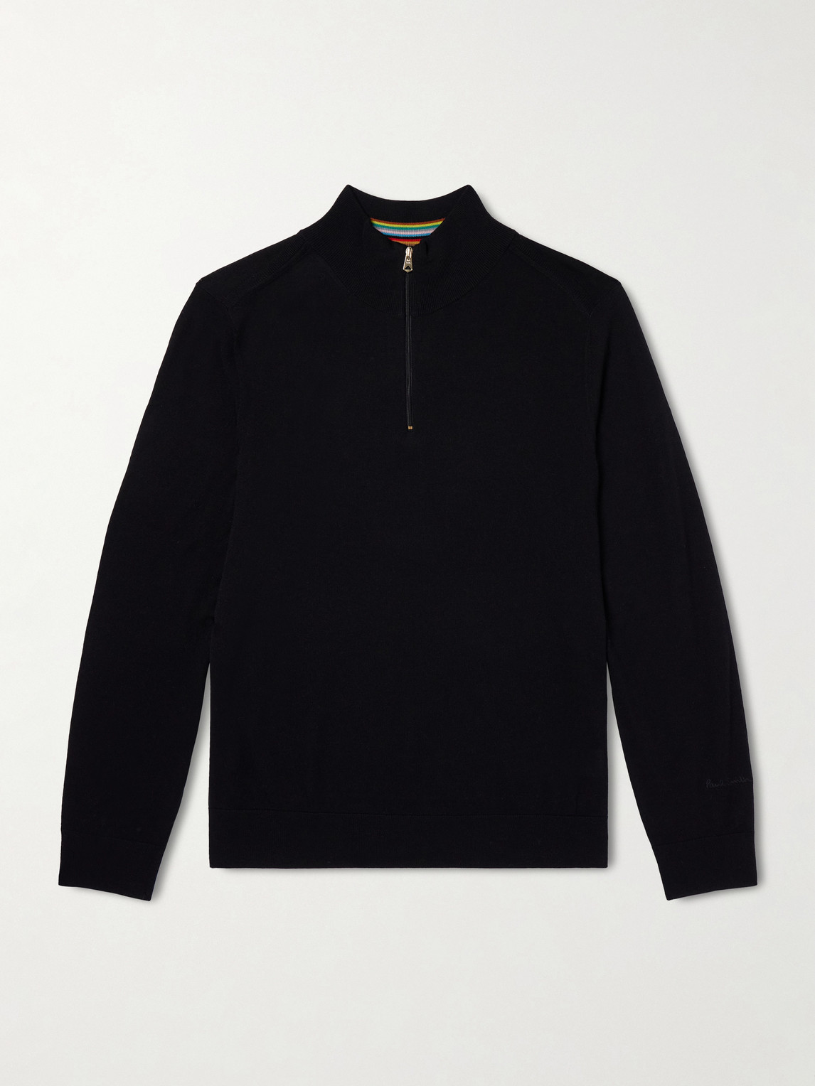 Paul Smith Merino Wool Half-Zip Sweater - Men