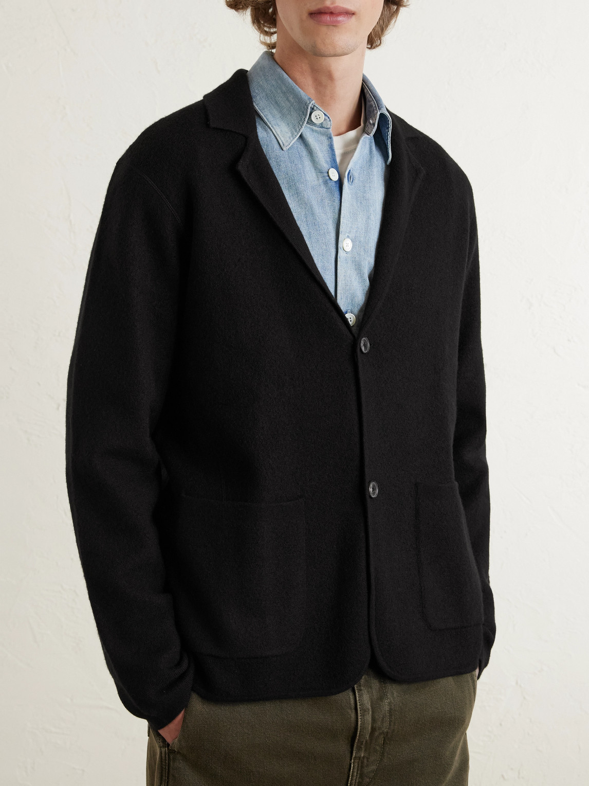  Paul Smith - Merino Wool Blazer - Men - Black - S 