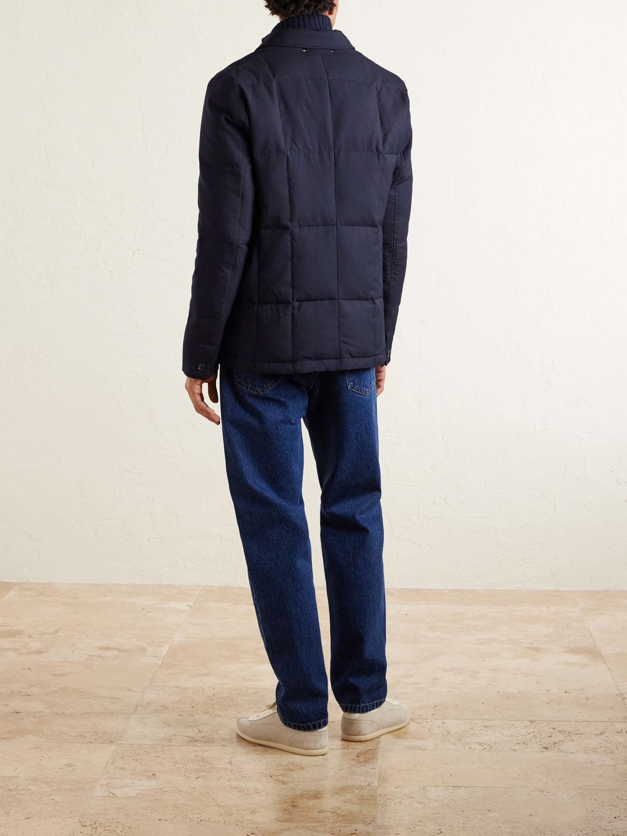 PAUL SMITH Quilted Wool-Twill Down Blazer for Men | MR PORTER
