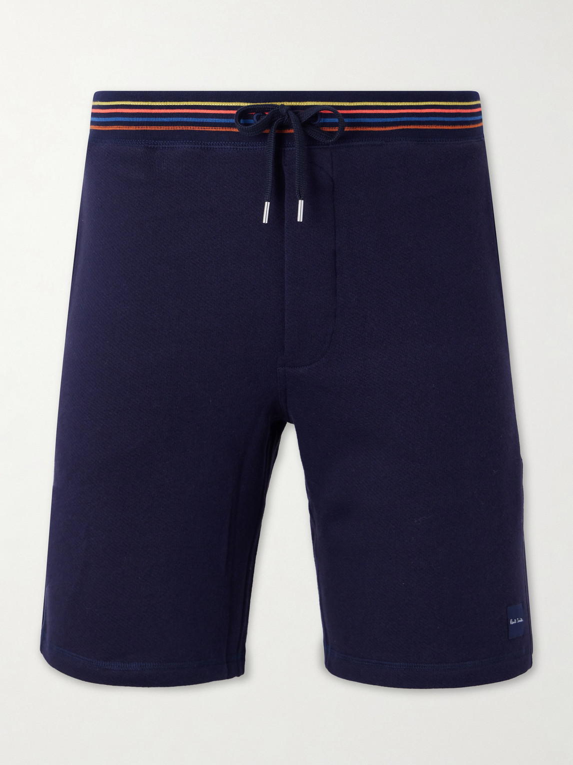 Paul Smith Straight-Leg Striped Cotton-Jersey Shortsen