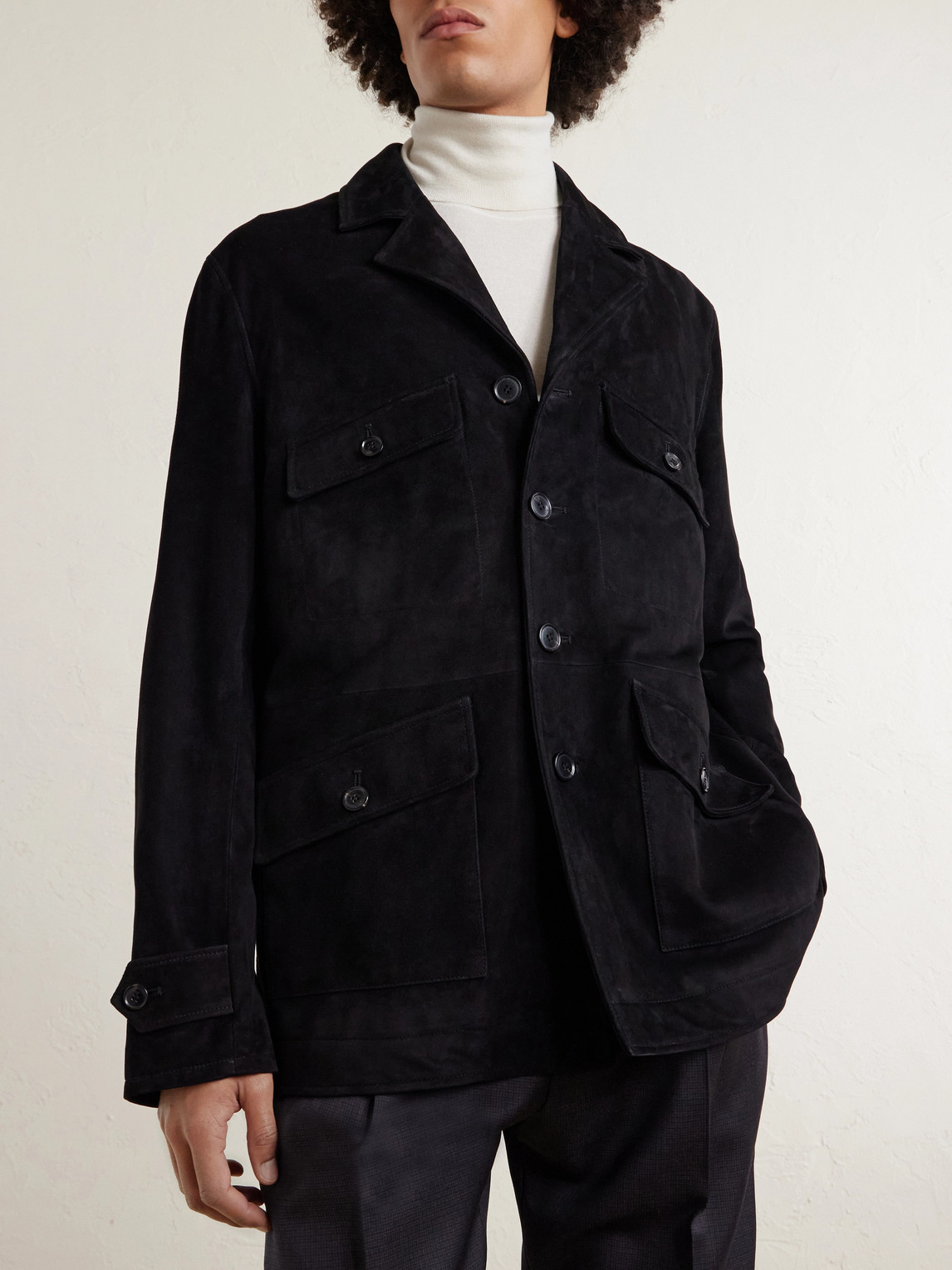  Paul Smith - Suede Jacket - Men - Black - S 