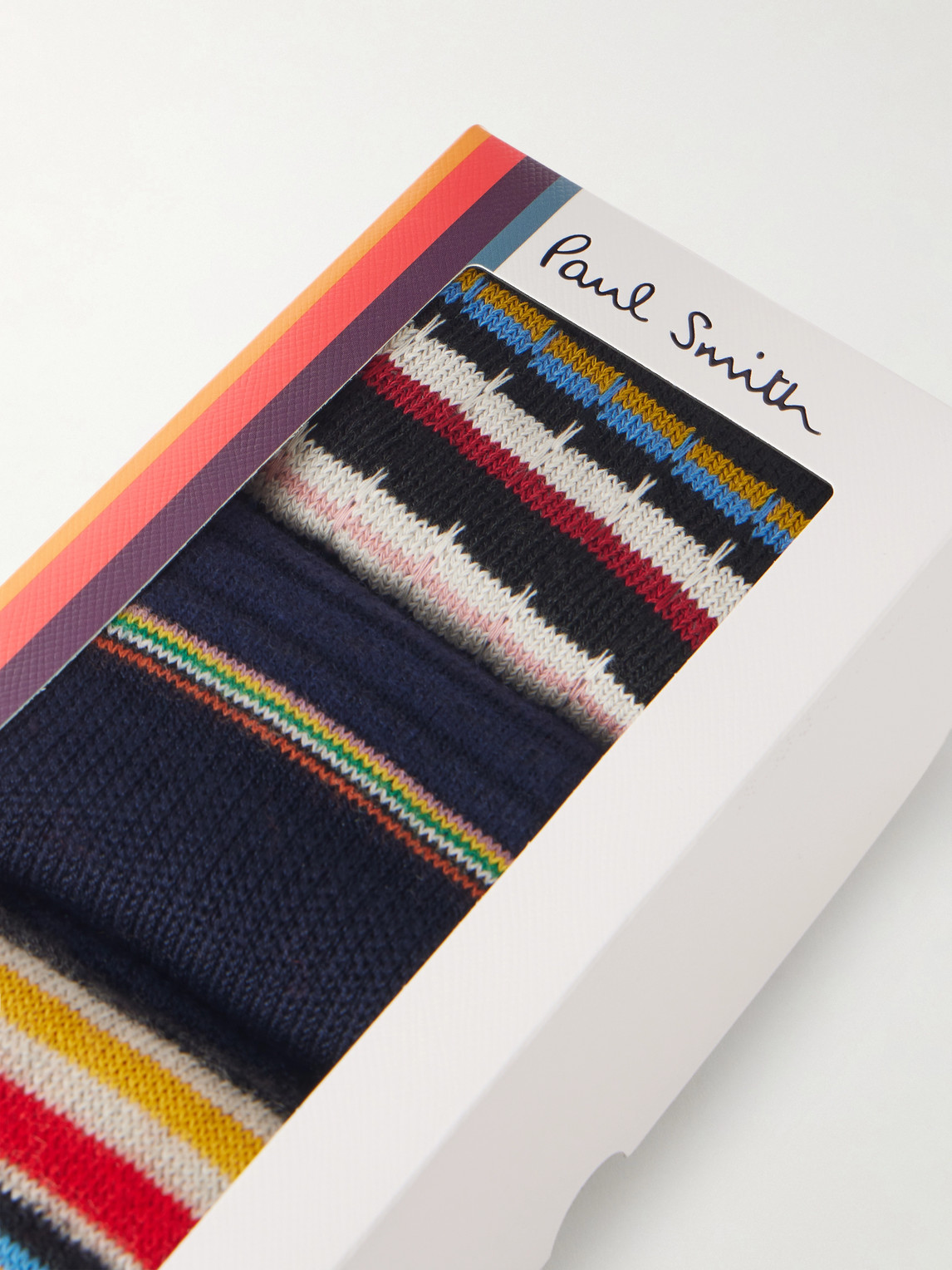  Paul Smith - Three-pack Cotton Socks - Men - Multi 