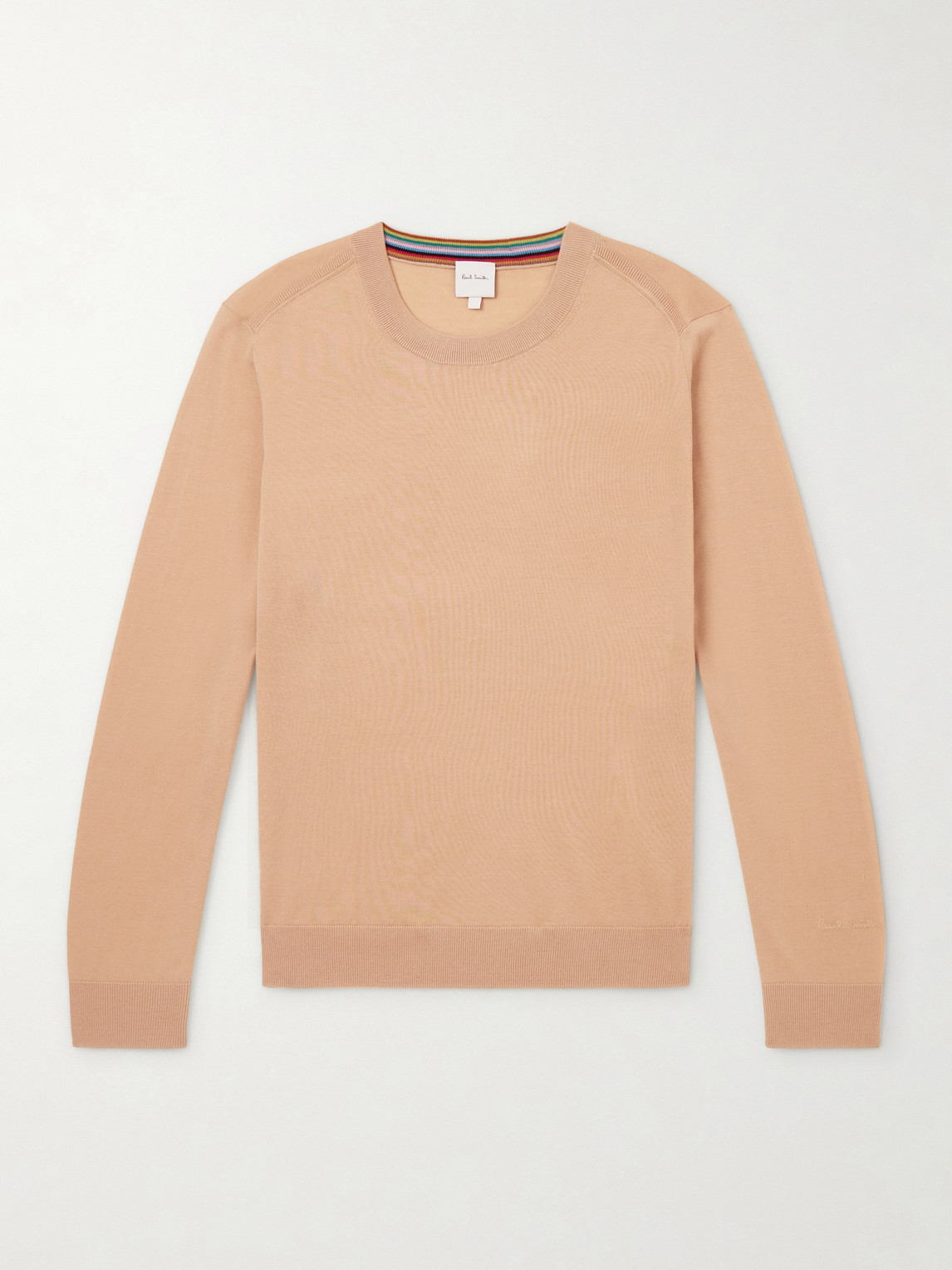 Paul Smith Logo-Embroidered Merino Wool weater - Men