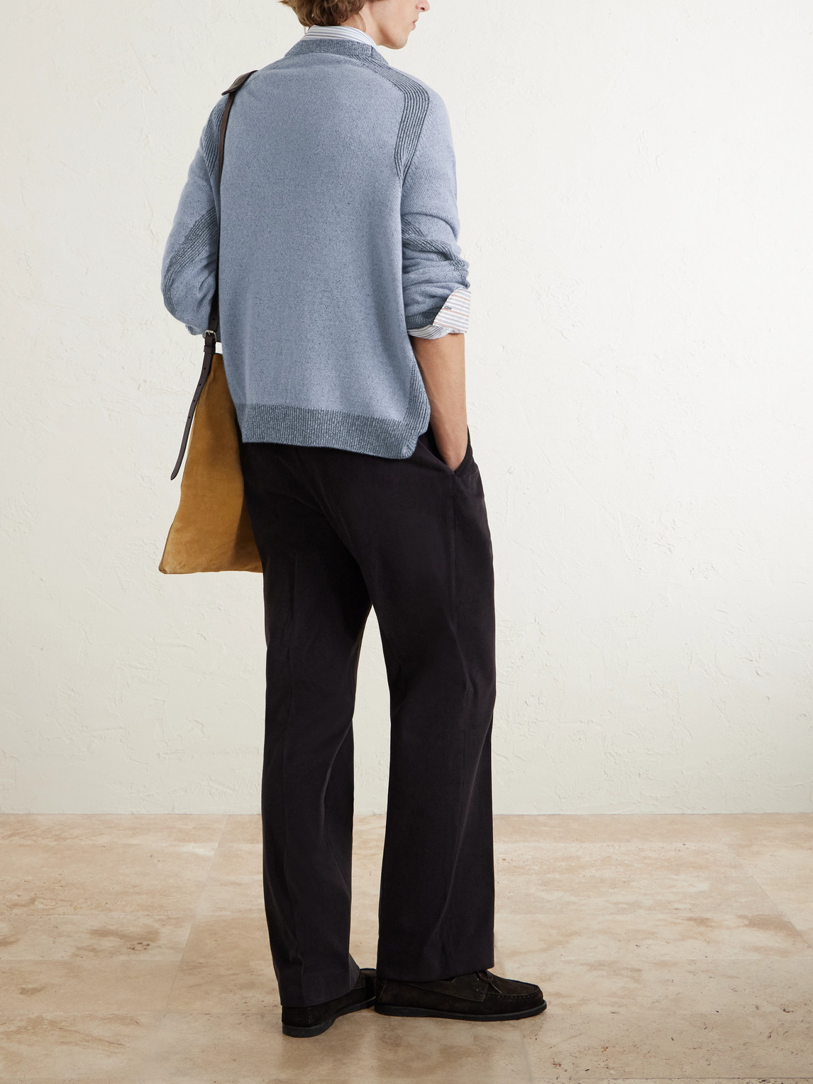 Paul Smith Ribbed Wool Sweater In Multi