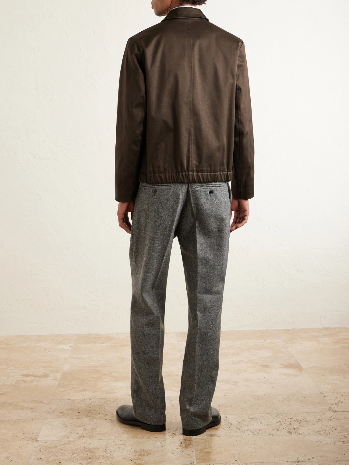  Paul Smith - Cotton-blend Twill Jacket - Men - Brown - S 