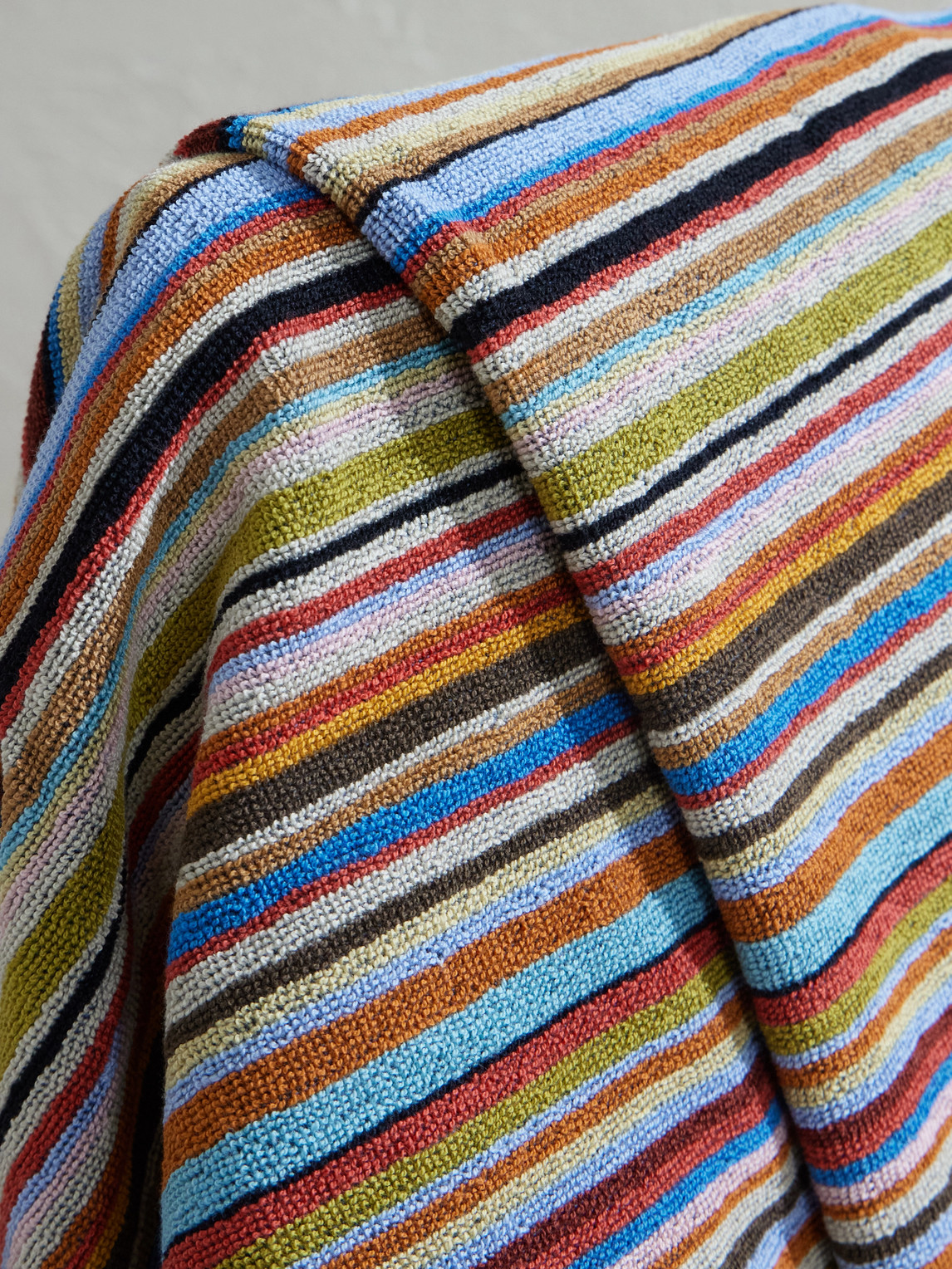  Paul Smith - Striped Cotton-terry Towel - Men - Multi 