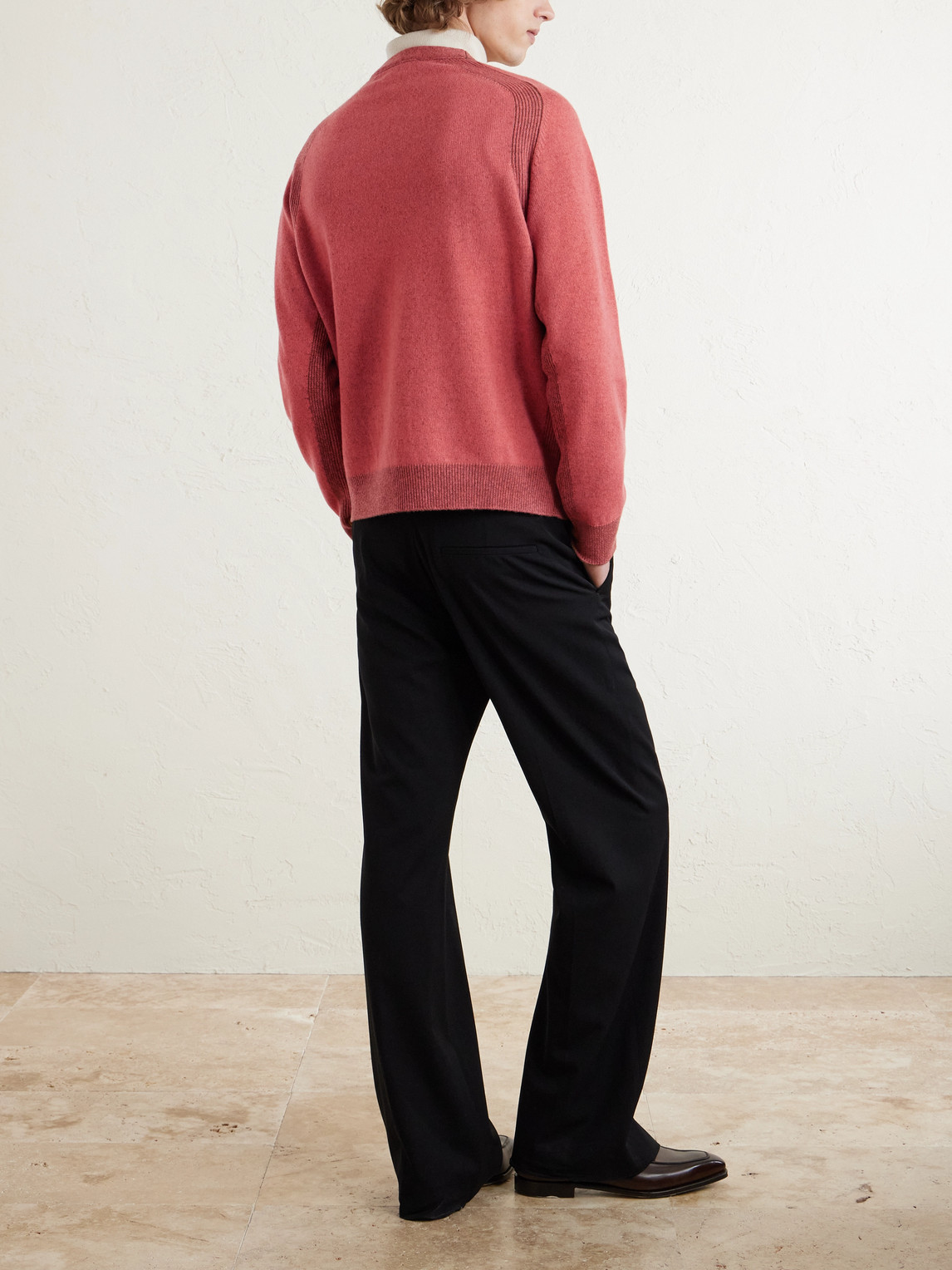  Paul Smith - Ribbed Wool Sweater - Men - Pink - M 