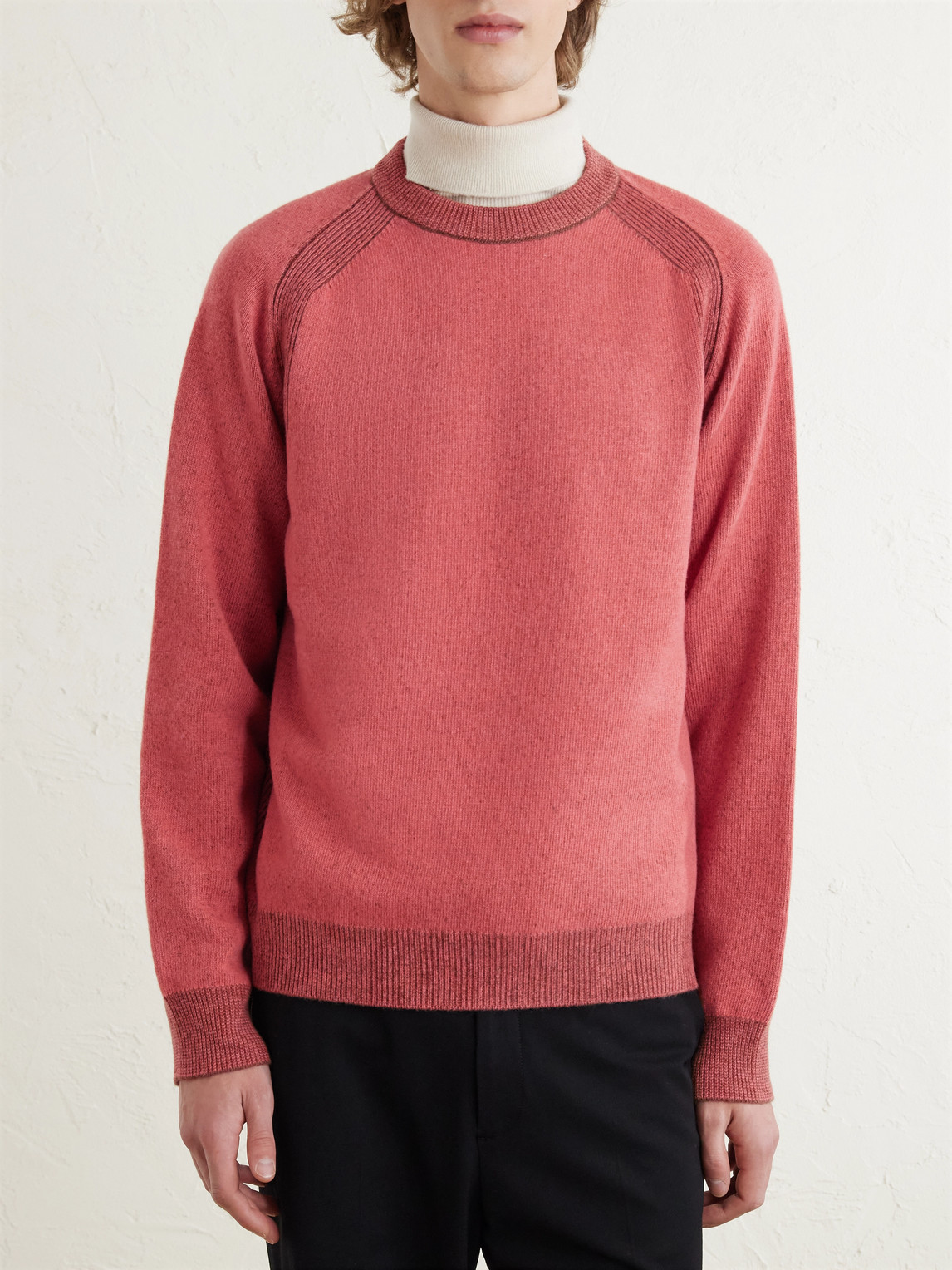  Paul Smith - Ribbed Wool Sweater - Men - Pink - M 