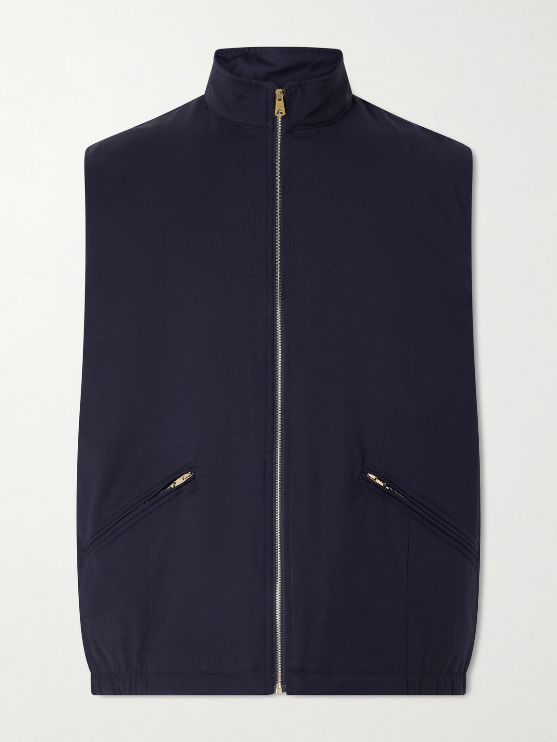 Paul Smith Storm System Zipped Gilet In Blue