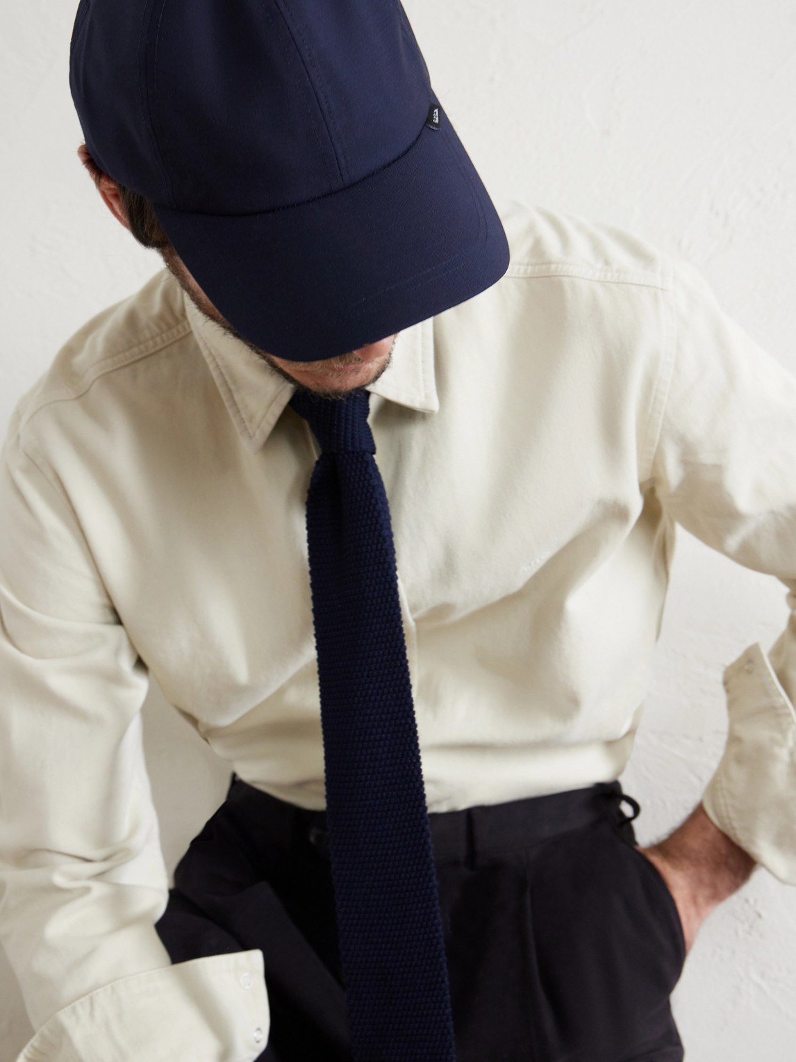  Paul Smith - Wool-twill Baseball Cap - Men - Blue 