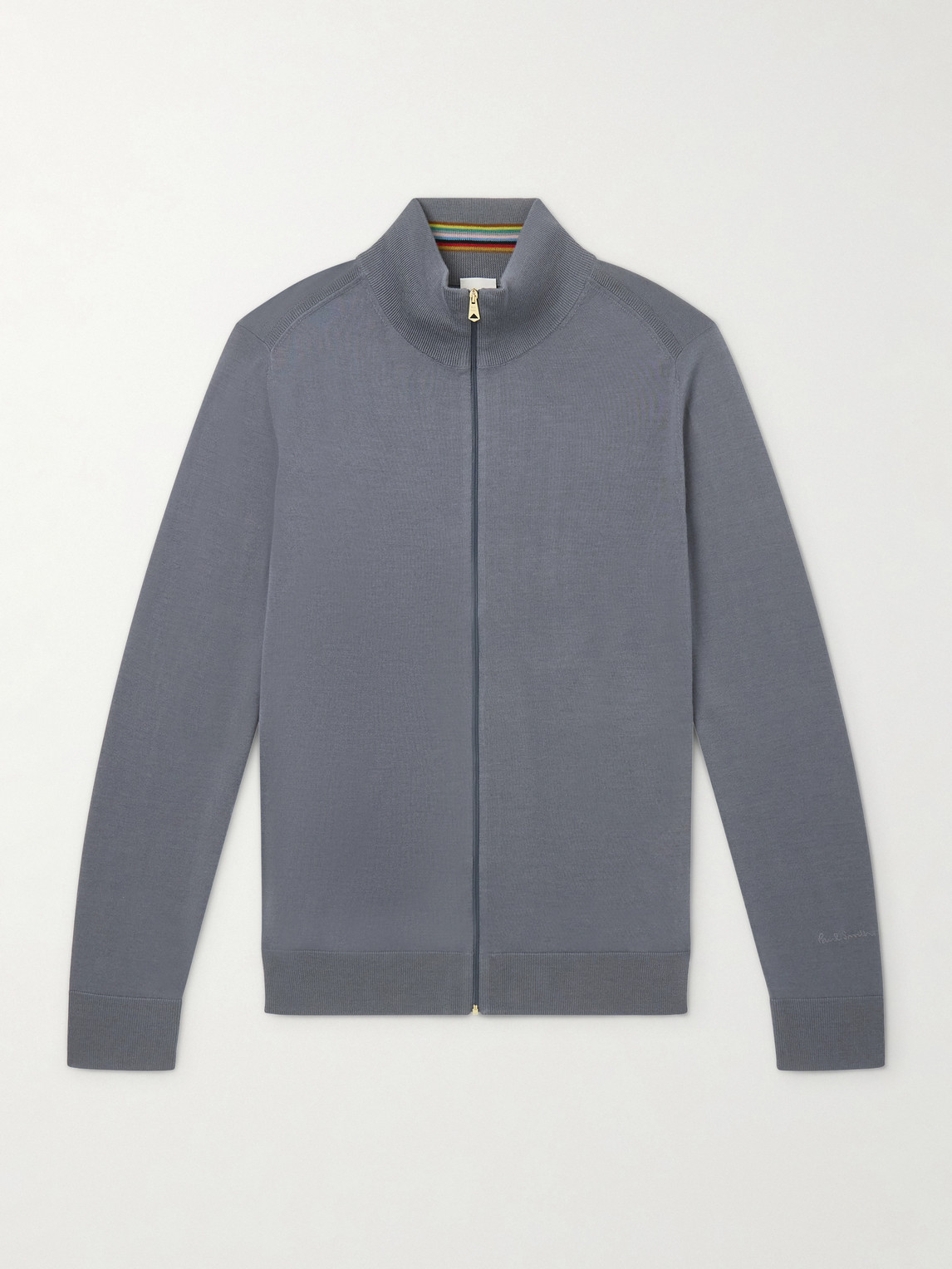 Paul Smith Merino Wool Zip-Up Cardigan - Men