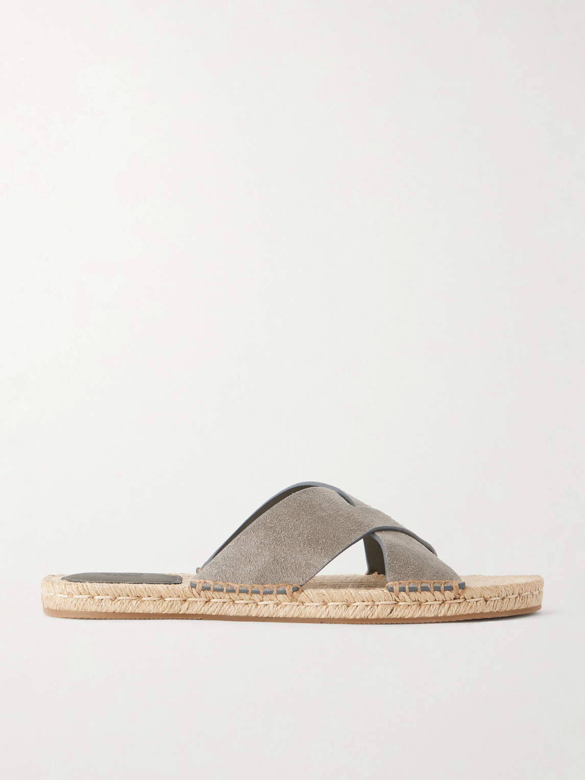 Zegna Panarea Suede Sandals In Brown