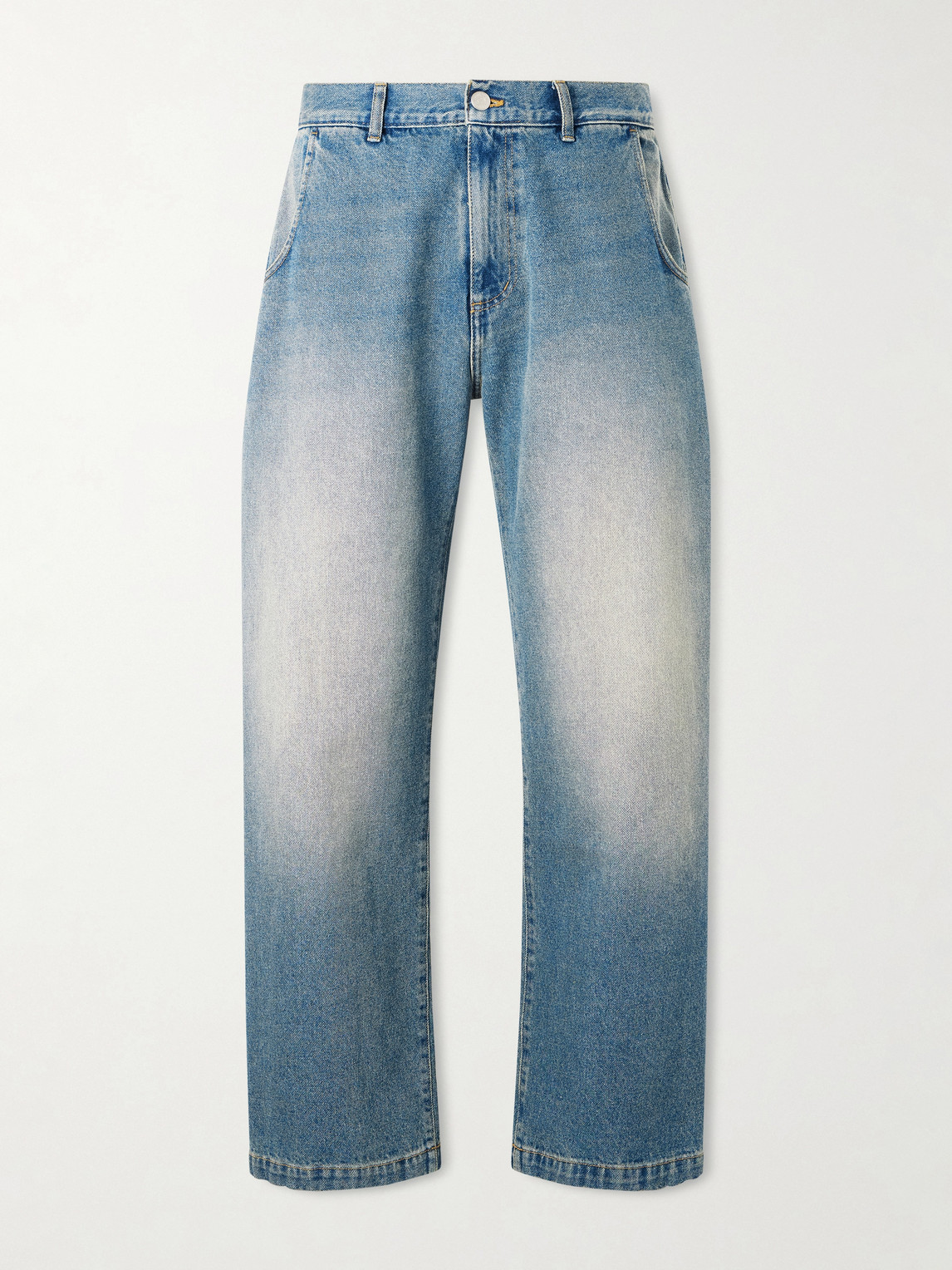 Mfpen Straight-leg Organic Jeans In Blue