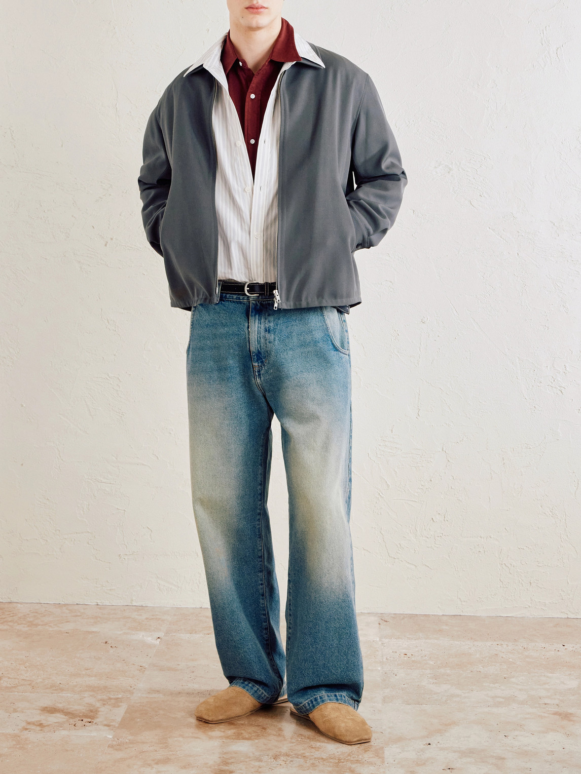 Straight-Leg Organic Jeans