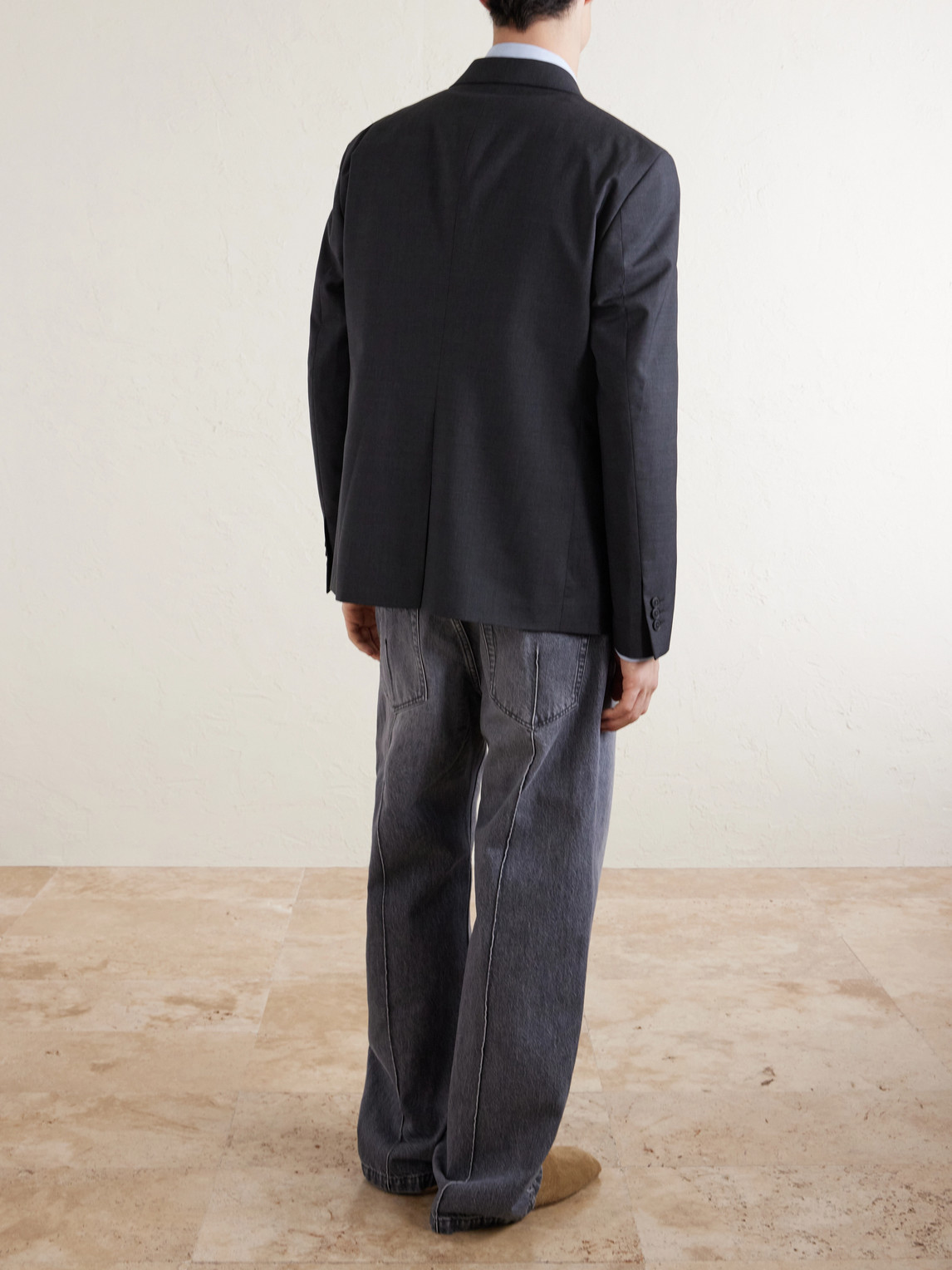 Mfpen Wool Blazer In Multi