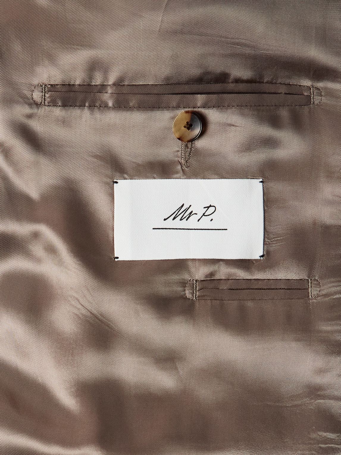 Mr P. - Striped Linen Suit Jacket