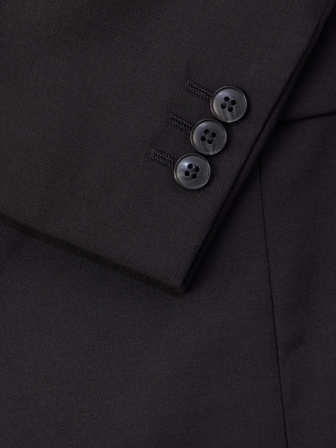 Mfpen Double Breasted Wool Jacket In Black