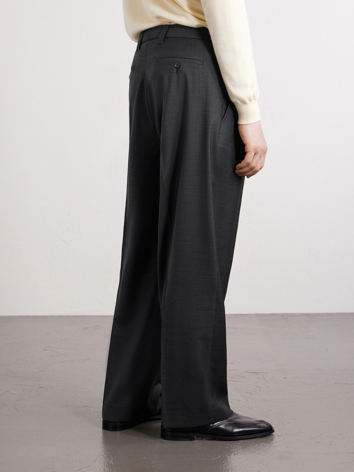  Mfpen - Classic Wool Trousers - Men - Gray - S 