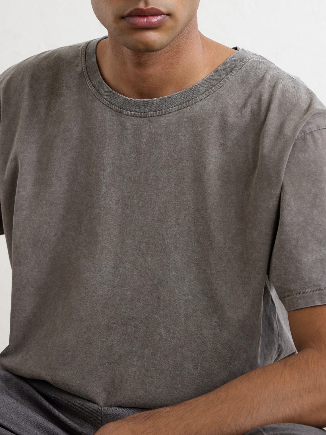 Washed Cotton-Jersey T-Shirt